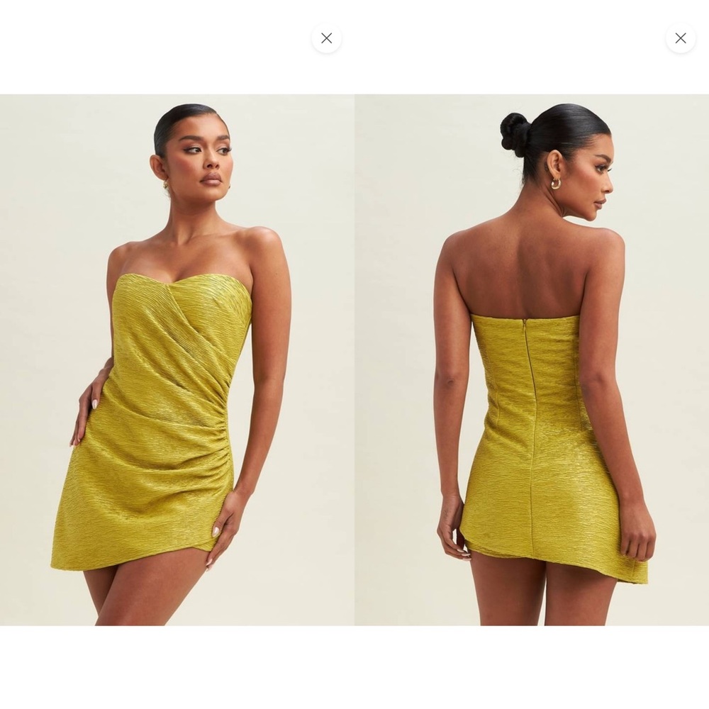 NWT $98 Strapless Romper Dress